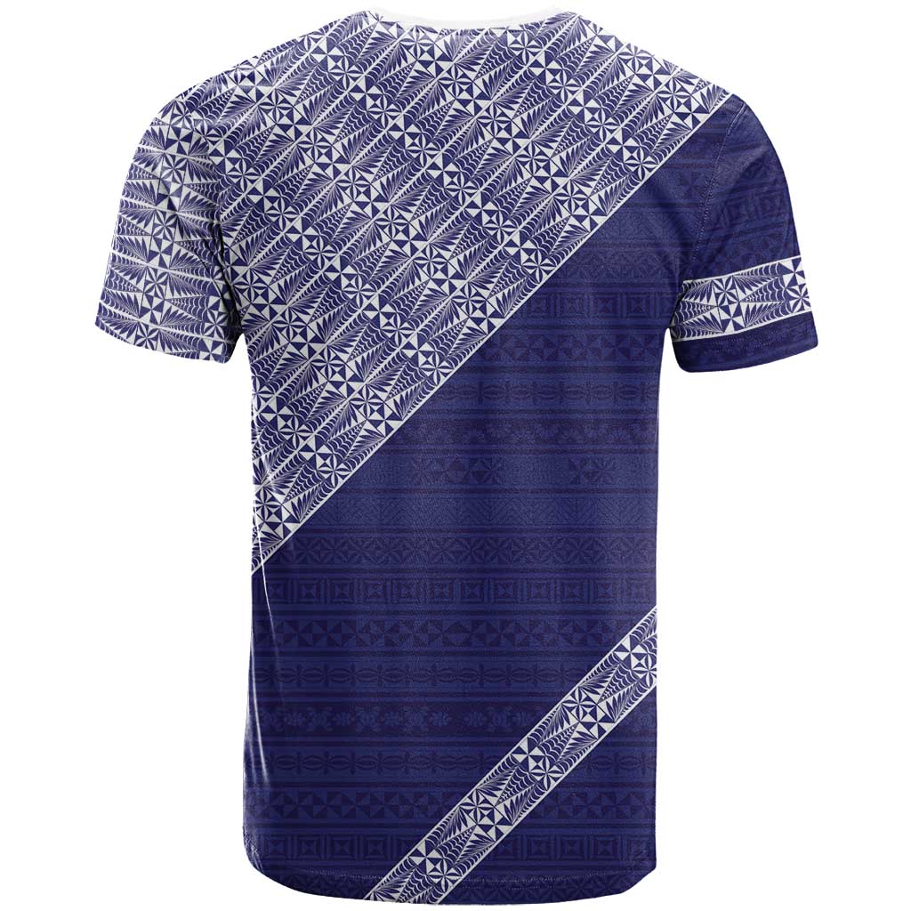 Tonga Queen Salote College T Shirt 100 Years Anniversary Navy Color LT05 - Polynesian Pride