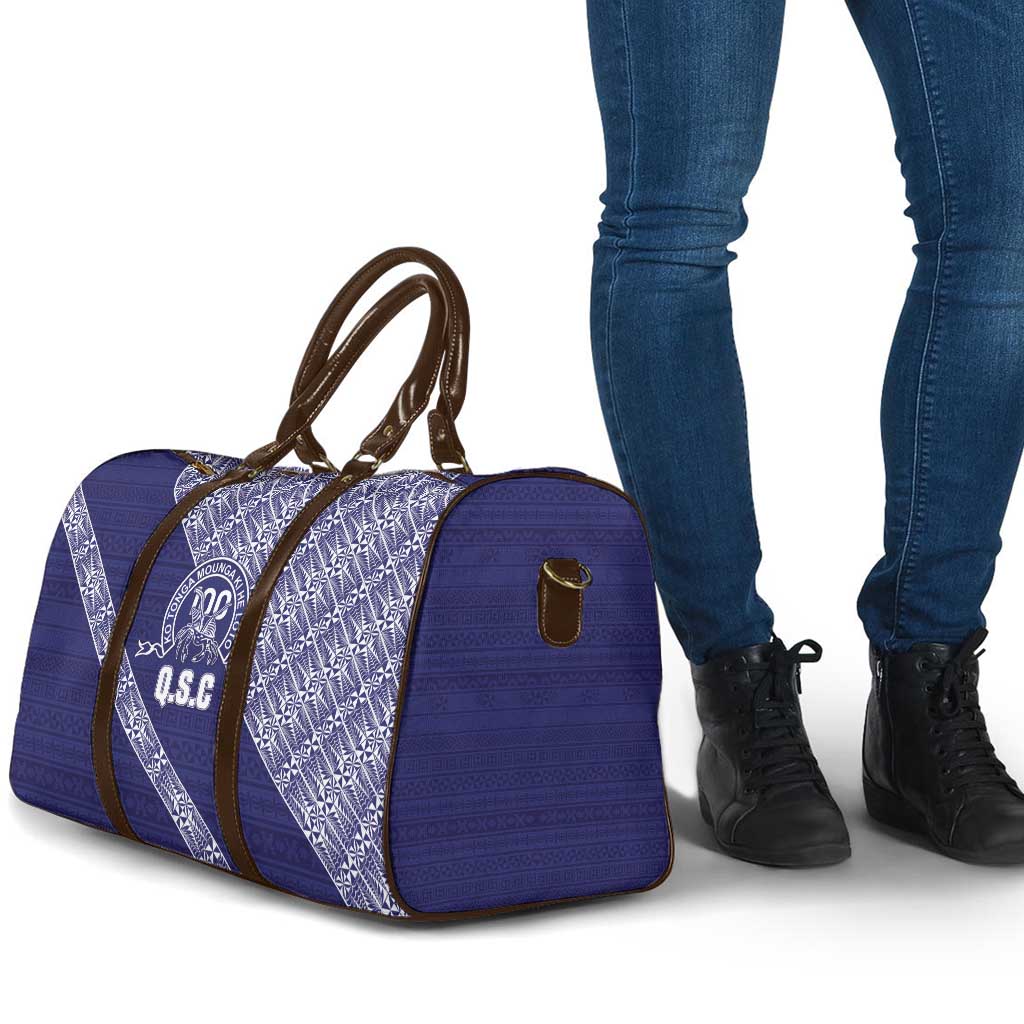 Tonga Queen Salote College Travel Bag 100 Years Anniversary Navy Color