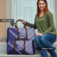 Tonga Queen Salote College Travel Bag 100 Years Anniversary Navy Color