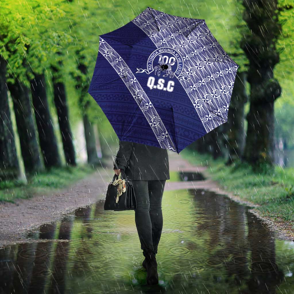 Tonga Queen Salote College Umbrella 100 Years Anniversary Navy Color