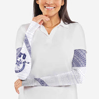 Tonga Queen Salote College Arm Sleeves 100 Years Anniversary White Color
