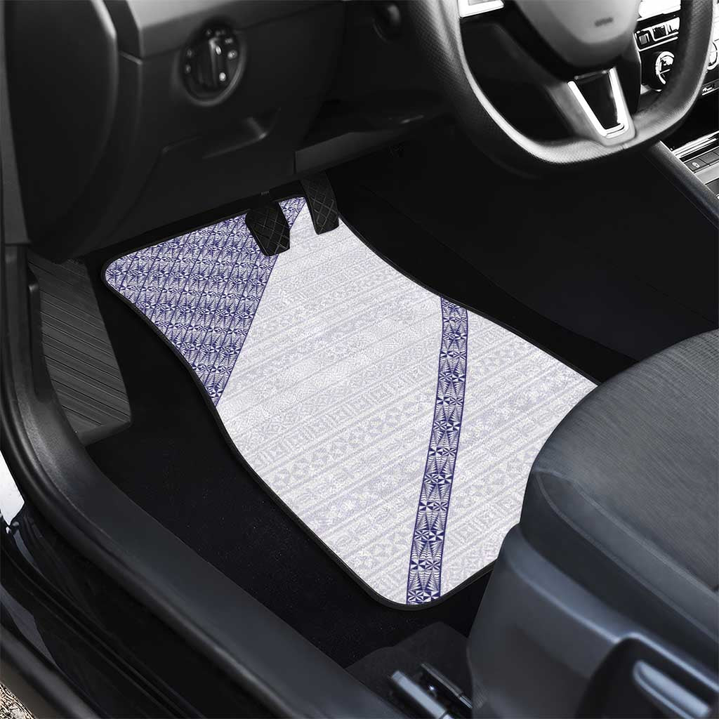 Tonga Queen Salote College Car Mats 100 Years Anniversary White Color