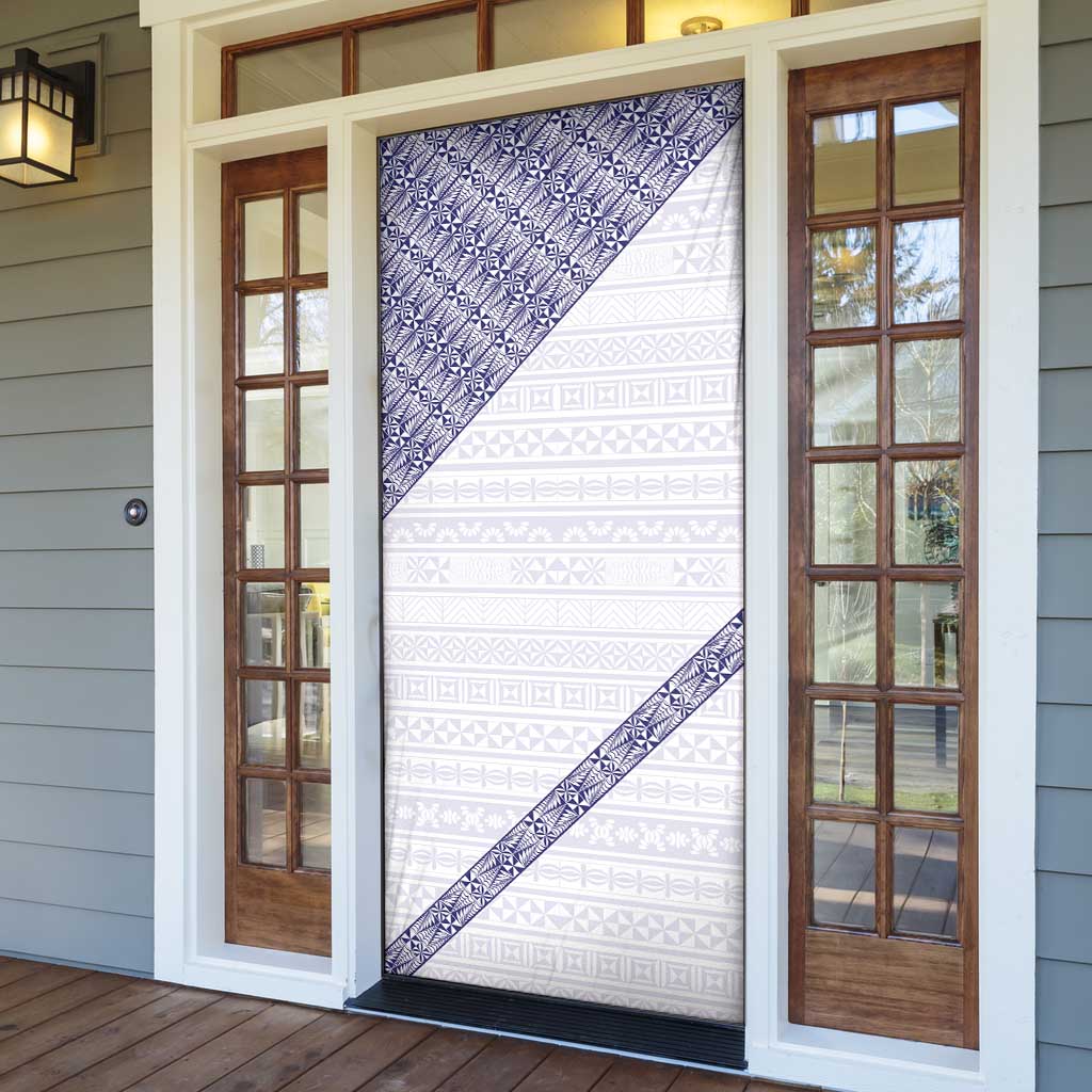 Tonga Queen Salote College Door Cover 100 Years Anniversary White Color LT05 - Polynesian Pride