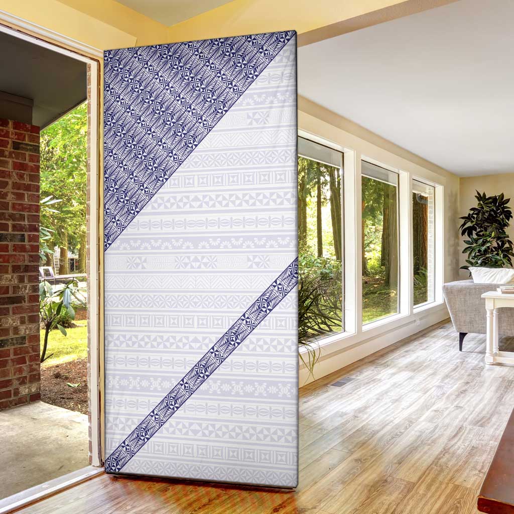 Tonga Queen Salote College Door Cover 100 Years Anniversary White Color LT05 - Polynesian Pride