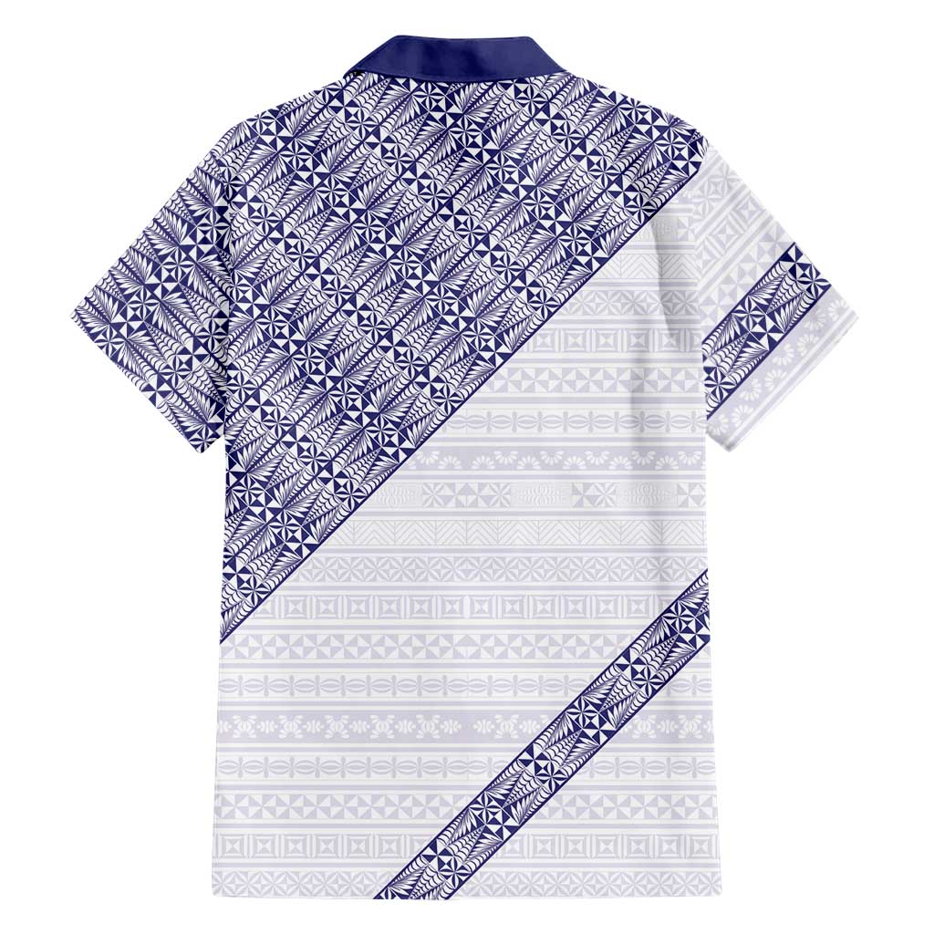 Tonga Queen Salote College Family Matching Short Sleeve Bodycon Dress and Hawaiian Shirt 100 Years Anniversary White Color