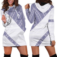 Tonga Queen Salote College Hoodie Dress 100 Years Anniversary White Color