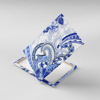 Polynesia Paisley Canvas Wall Art Mix Navy Polynesian Pattern