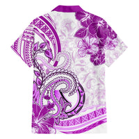 Polynesia Paisley Hawaiian Shirt Mix Pink Polynesian Pattern LT05 - Polynesian Pride