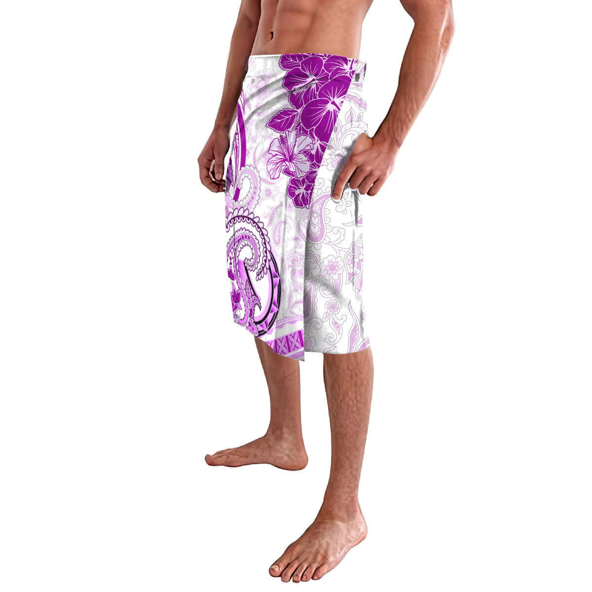 Polynesia Paisley Lavalava Mix Pink Polynesian Pattern LT05 - Polynesian Pride