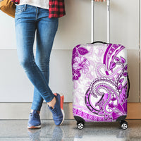 Polynesia Paisley Luggage Cover Mix Pink Polynesian Pattern LT05 - Polynesian Pride