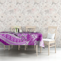 Polynesia Paisley Tablecloth Mix Pink Polynesian Pattern LT05 - Polynesian Pride