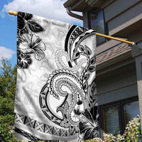 Polynesia Paisley Garden Flag Mix White Polynesian Pattern LT05 - Polynesian Pride