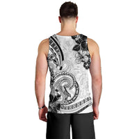 Polynesia Paisley Men Tank Top Mix White Polynesian Pattern LT05 - Polynesian Pride