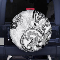 Polynesia Paisley Spare Tire Cover Mix White Polynesian Pattern LT05 - Polynesian Pride
