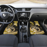 Polynesia Paisley Car Mats Mix Gold Polynesian Pattern