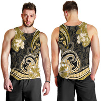 Polynesia Paisley Men Tank Top Mix Gold Polynesian Pattern LT05 - Polynesian Pride