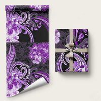 Polynesia Paisley Wrapping Paper Mix Purple Polynesian Pattern - Polynesian Pride