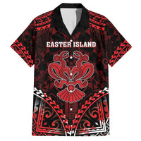 Personalised Easter Island Family Matching Long Sleeve Bodycon Dress and Hawaiian Shirt Polynesian Pattern Emblem
