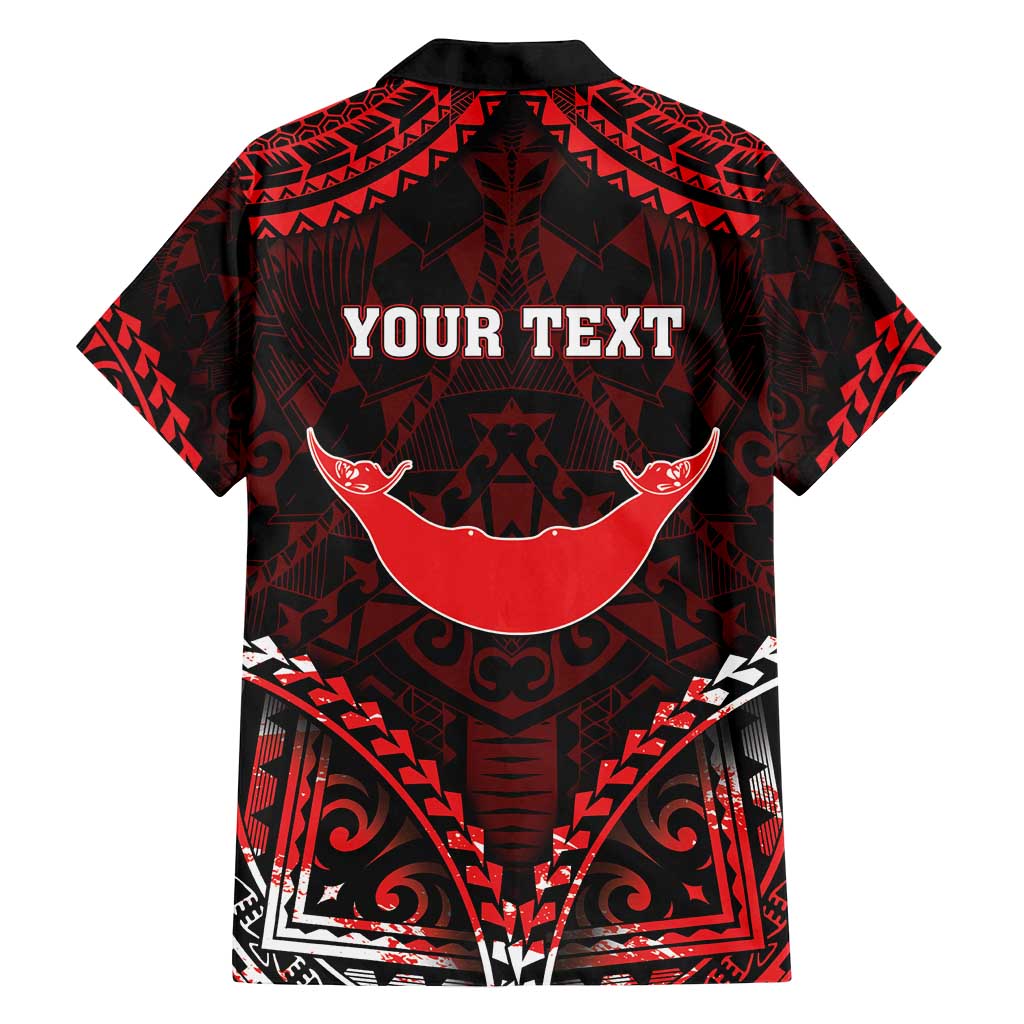 Personalised Easter Island Family Matching Tank Maxi Dress and Hawaiian Shirt Polynesian Pattern Emblem