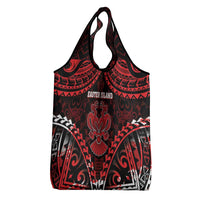 Easter Island Grocery Bag Polynesian Pattern Emblem