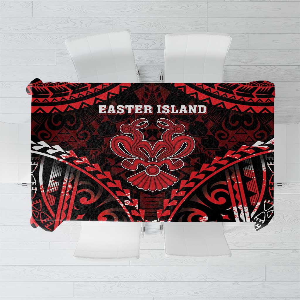 Easter Island Tablecloth Polynesian Pattern Emblem