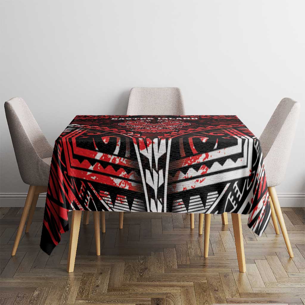 Easter Island Tablecloth Polynesian Pattern Emblem