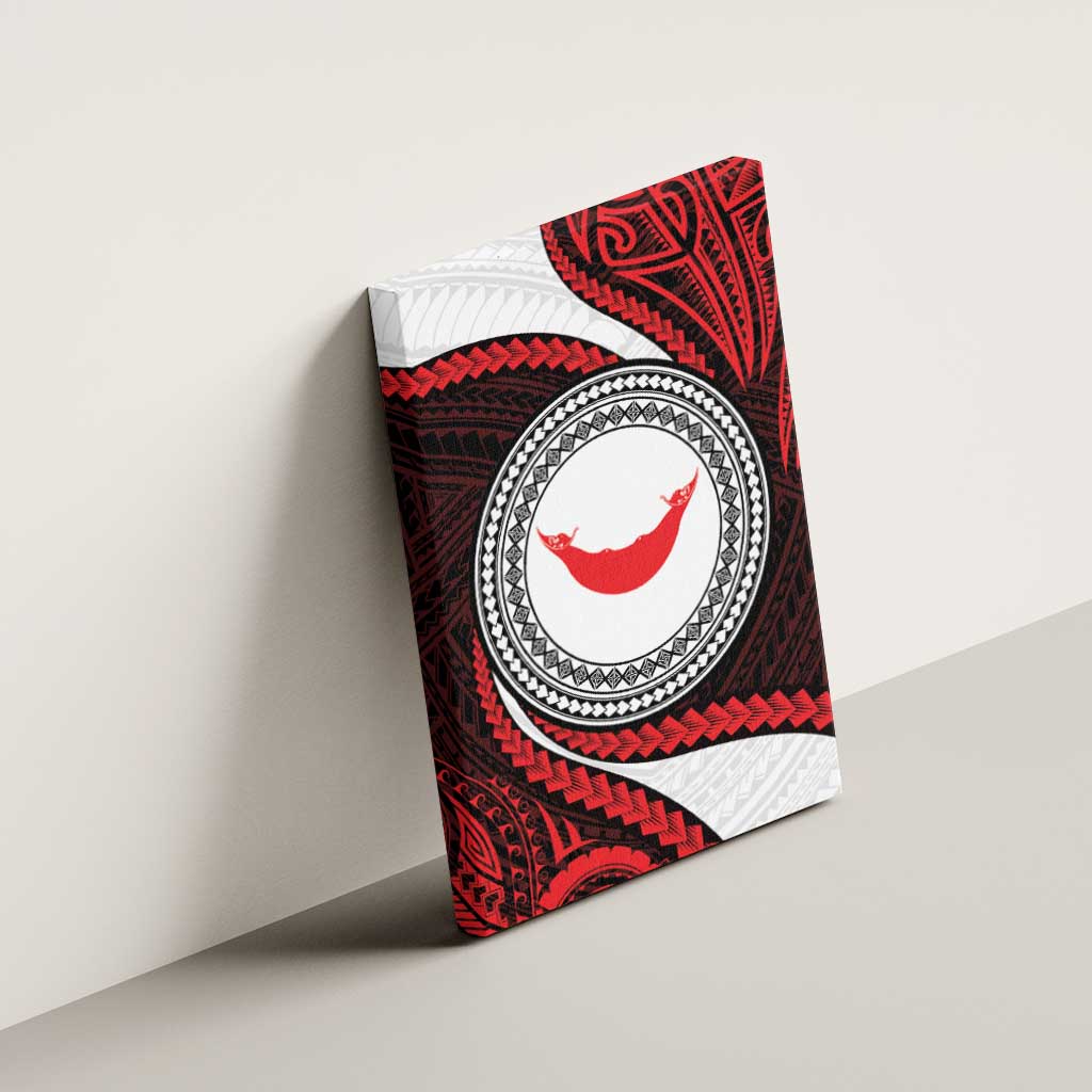 Easter Island Canvas Wall Art Moai Statues Polynesian Style