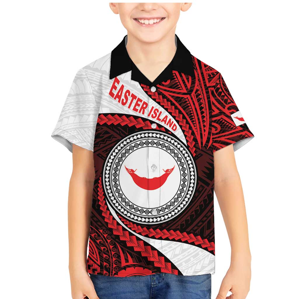 Easter Island Family Matching Mermaid Dress and Hawaiian Shirt Moai Statues Polynesian Style