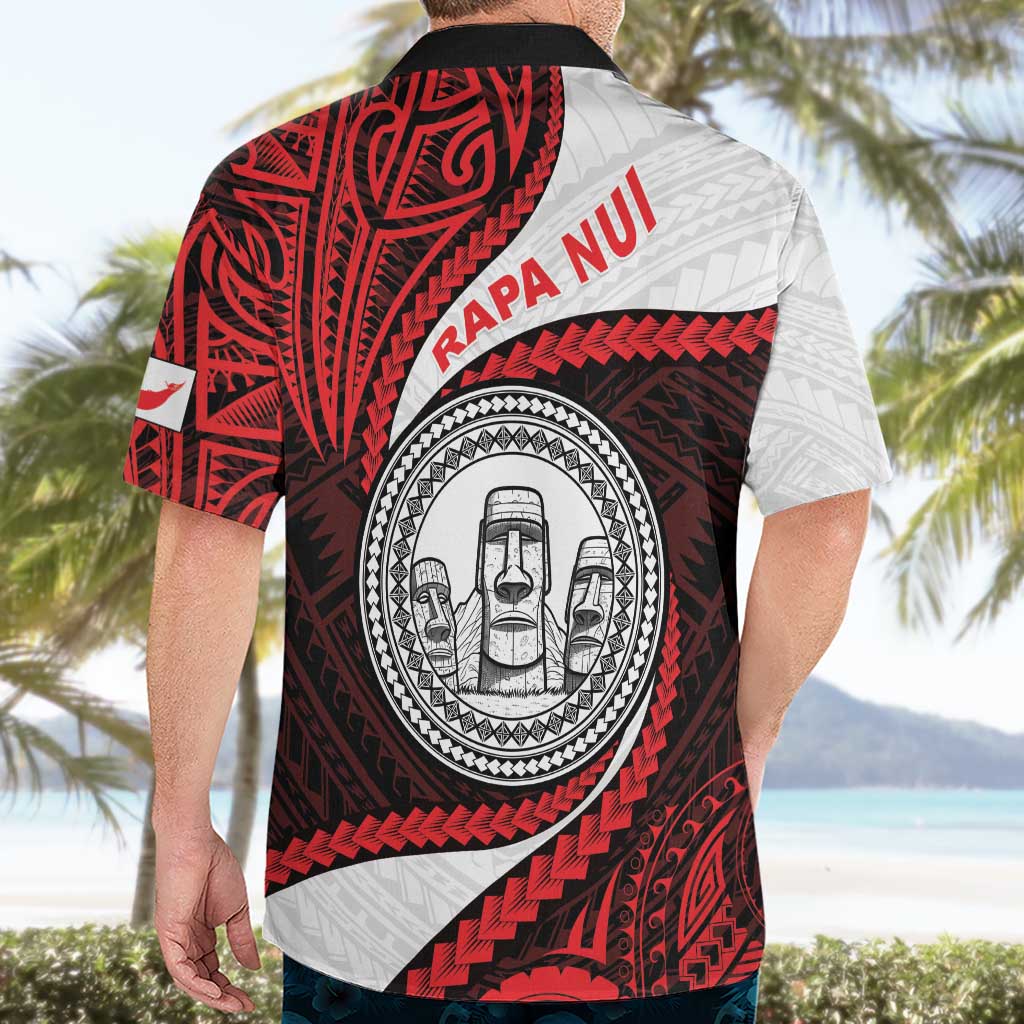 Easter Island Hawaiian Shirt Moai Statues Polynesian Style