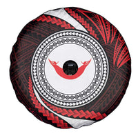 Easter Island Spare Tire Cover Moai Statues Polynesian Style