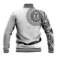 New Zealand Aotearoa Baseball Jacket Maori Te Mata O Rongokako LT05 - Polynesian Pride