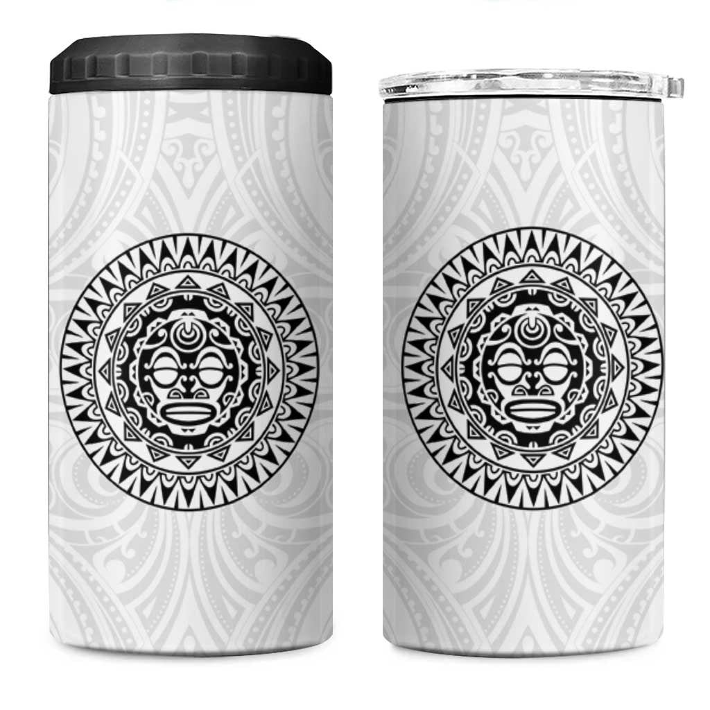 New Zealand Aotearoa 4 in 1 Can Cooler Tumbler Maori Te Mata O Rongokako