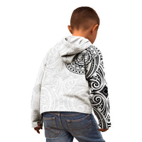 New Zealand Aotearoa Kid Hoodie Maori Te Mata O Rongokako