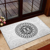 New Zealand Aotearoa Rubber Doormat Maori Te Mata O Rongokako LT05 - Polynesian Pride