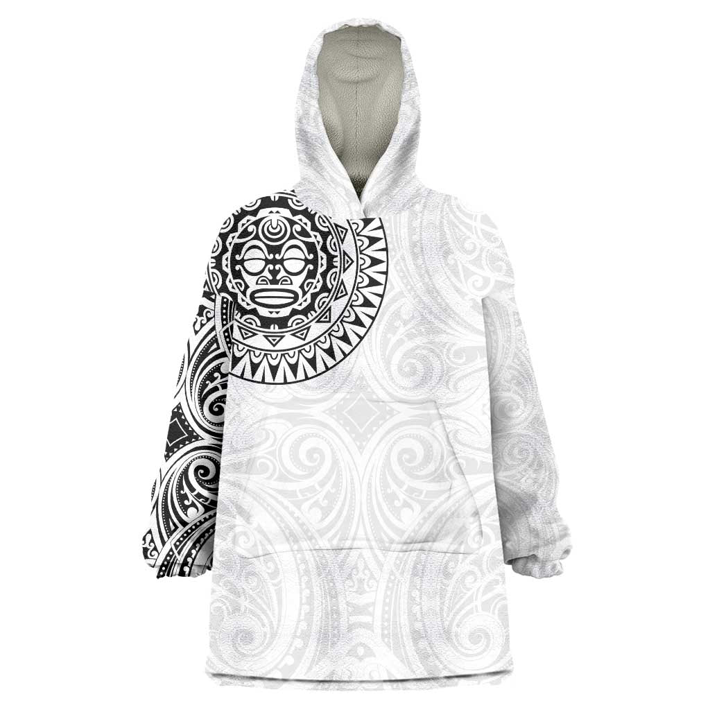 New Zealand Aotearoa Wearable Blanket Hoodie Maori Te Mata O Rongokako