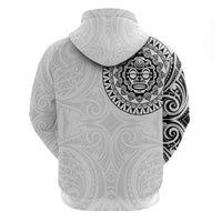 New Zealand Aotearoa Zip Hoodie Maori Te Mata O Rongokako