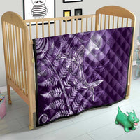 New Zealand Matariki Quilt Maori Koru With Humpback Whale Purple