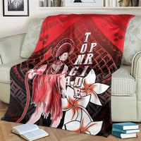 The First King Of Tonga Blanket Tongan Pride
