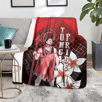 The First King Of Tonga Blanket Tongan Pride