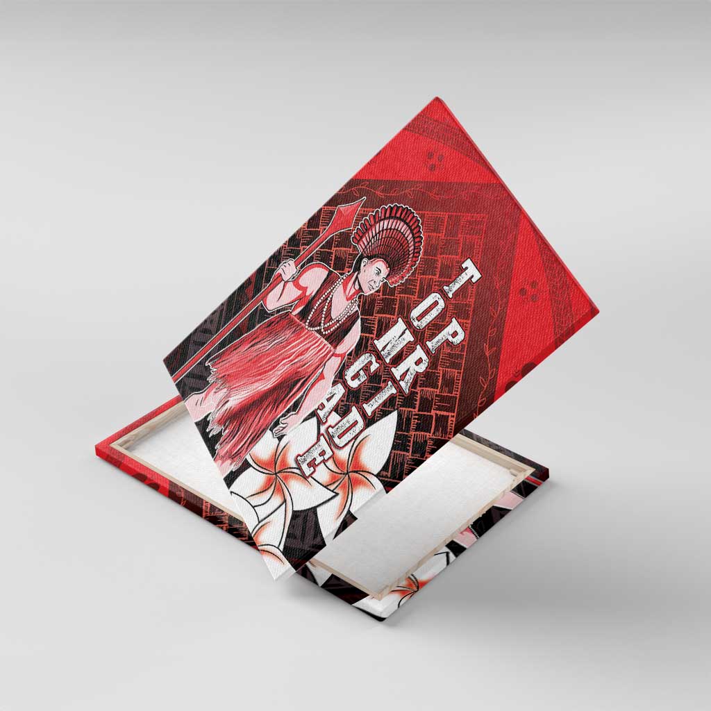 The First King Of Tonga Canvas Wall Art Tongan Pride