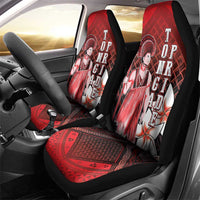The First King Of Tonga Car Seat Cover Tongan Pride