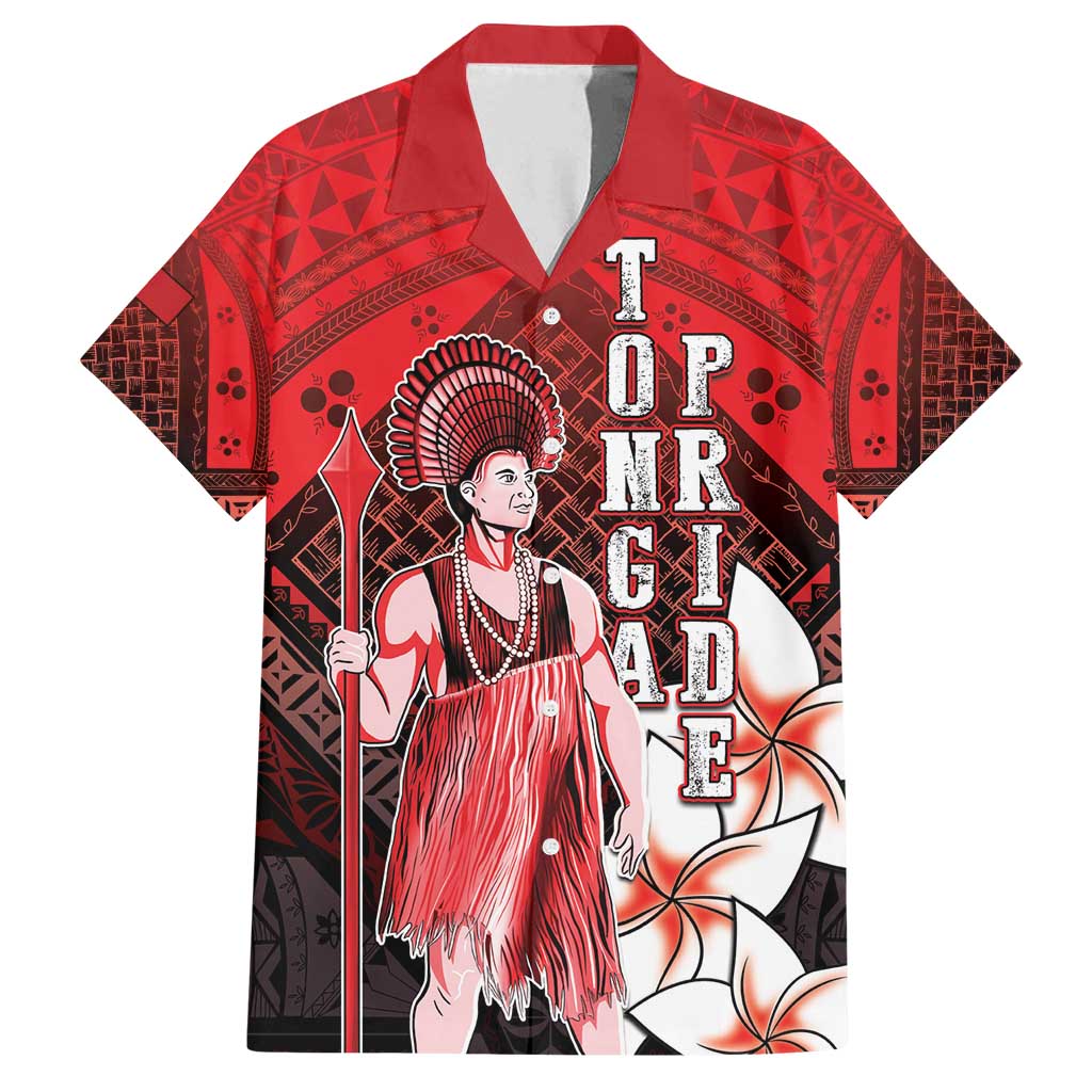 The First King Of Tonga Family Matching Off Shoulder Maxi Dress and Hawaiian Shirt Tongan Pride