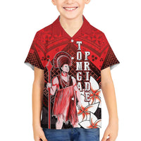 The First King Of Tonga Family Matching Puletasi and Hawaiian Shirt Tongan Pride