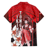 The First King Of Tonga Family Matching Short Sleeve Bodycon Dress and Hawaiian Shirt Tongan Pride