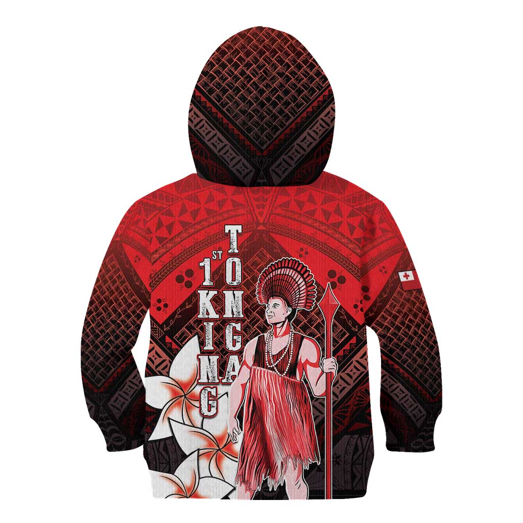 The First King Of Tonga Kid Hoodie Tongan Pride