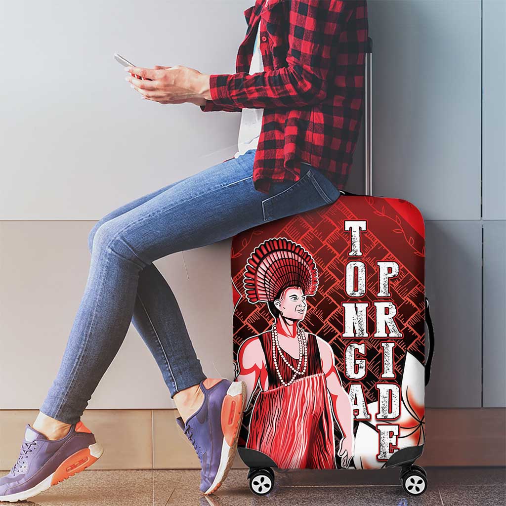 The First King Of Tonga Luggage Cover Tongan Pride