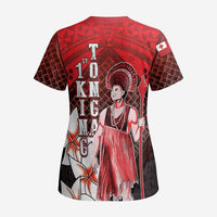 The First King Of Tonga Scrub Top Tongan Pride LT05 - Polynesian Pride