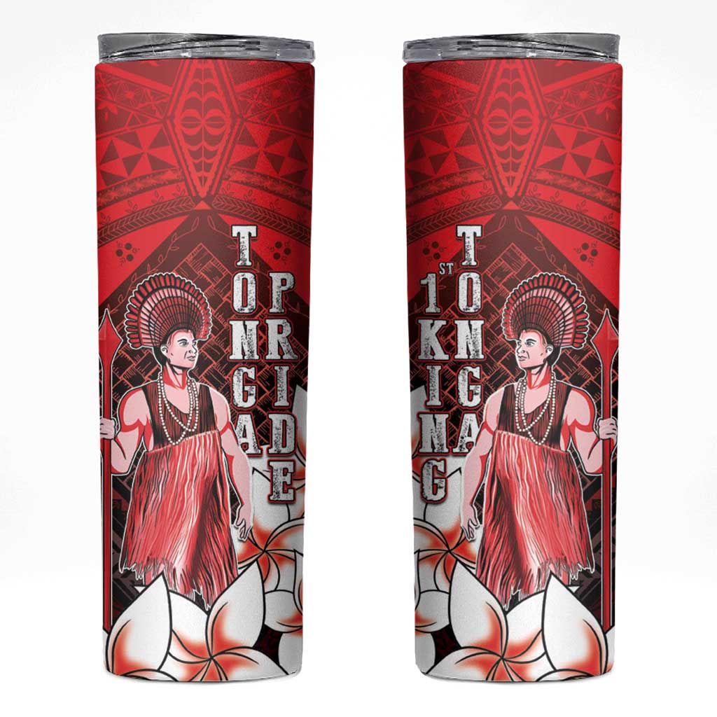 The First King Of Tonga Skinny Tumbler Tongan Pride