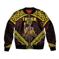 Tonga First King Bomber Jacket Ahoeitu Know Your Roots