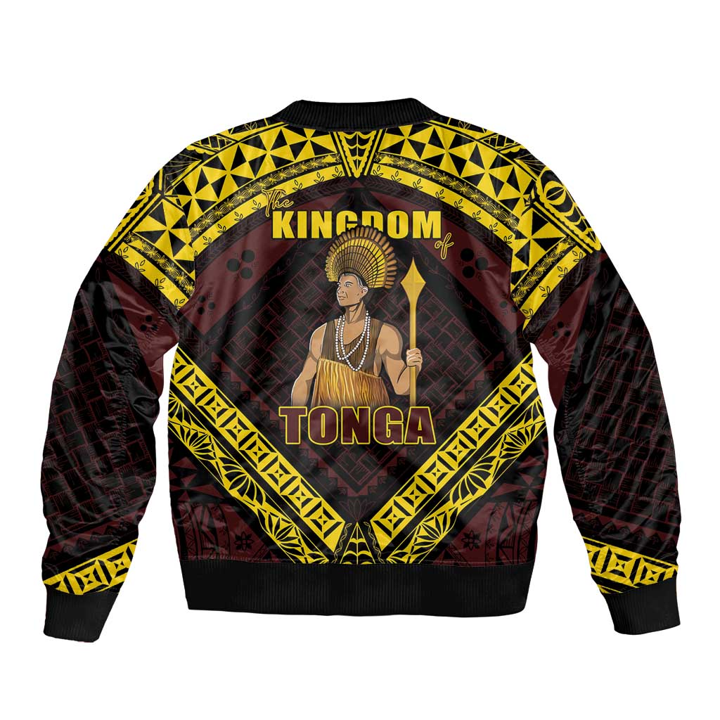 Tonga First King Bomber Jacket Ahoeitu Know Your Roots